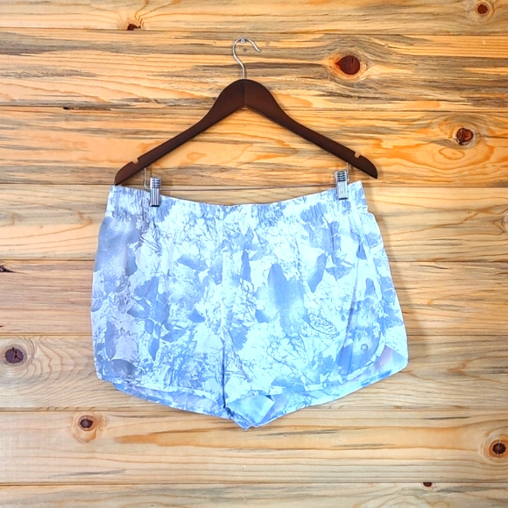 RBX Grey & White Athletic Shorts Ladies Size XL
